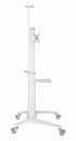 GEMBIRD Podni stalak za TV TVS-70T-02-W, 37"-70", s kotačima, bijela